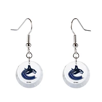 Women's Swarovski Vancouver Canucks Team Logo Earrings