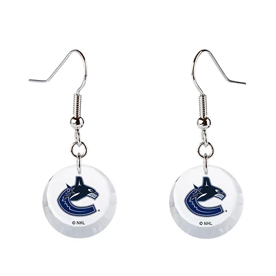 Women's Swarovski Vancouver Canucks Team Logo Earrings