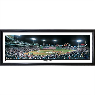 Boston Red Sox 13.5'' x 39'' 2004 World Series Champions Standard Framed Panorama