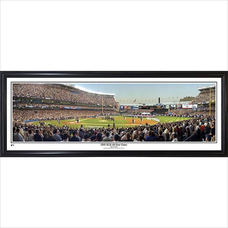 New York Yankees 13.5'' x 39'' 2008 MLB All-Star Game Standard Framed Panorama