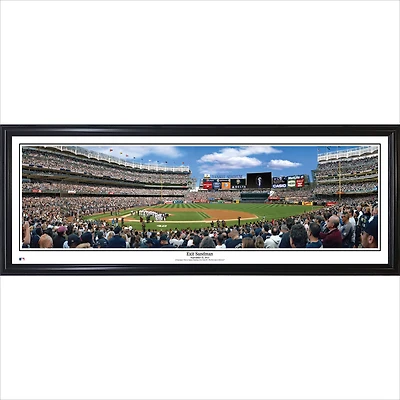 Mariano Rivera New York Yankees 13.5'' x 39'' Exit Sandman Standard Framed Panorama