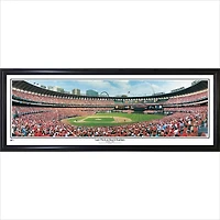 St. Louis Cardinals 13.5'' x 39'' Last Pitch at Busch Stadium Standard Framed Panorama