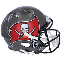 Rob Gronkowski Tampa Bay Buccaneers Autographed Riddell Speed Authentic Helmet