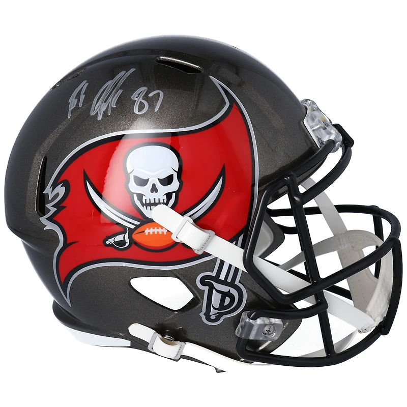 Rob Gronkowski Tampa Bay Buccaneers Autographed Riddell Speed Replica Helmet