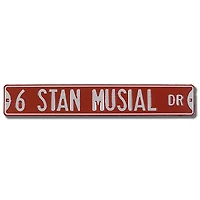 St. Louis Cardinals 6'' x 36'' Steel Street Sign