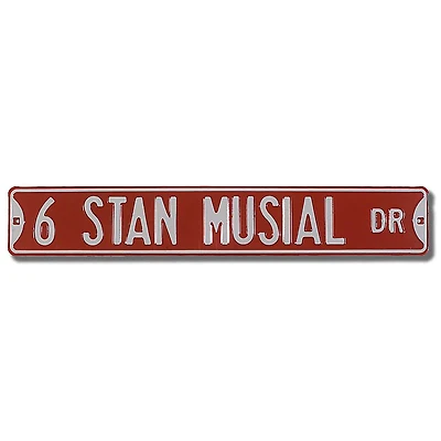 St. Louis Cardinals 6'' x 36'' Steel Street Sign