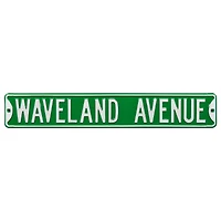 Chicago Cubs 6'' x 36'' Steel Street Sign