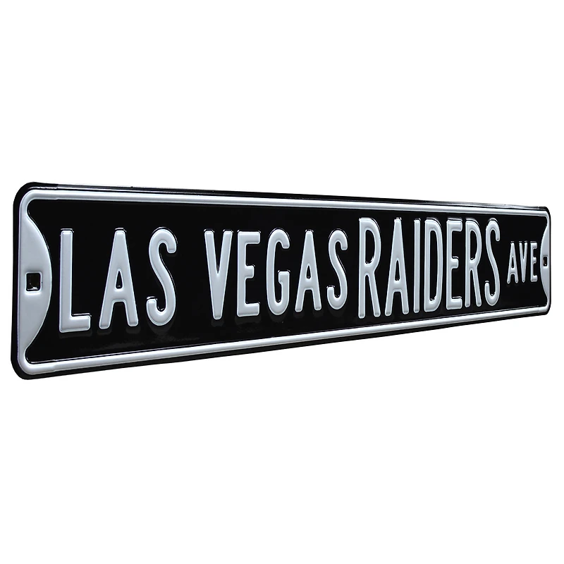 Las Vegas Raiders 6'' x 36'' Steel Street Sign