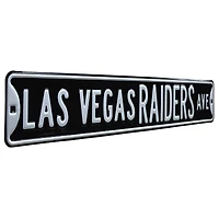 Las Vegas Raiders 6'' x 36'' Steel Street Sign