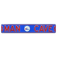 Philadelphia 76ers Man Cave Steel Street Sign