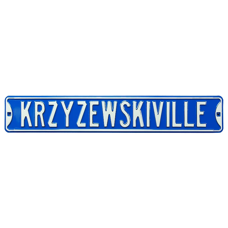 Duke Blue Devils 6'' x 36'' Steel Street Sign