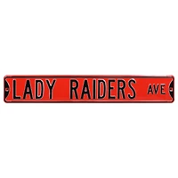 Texas Tech Red Raiders 6'' x 36'' Steel Street Sign