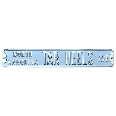North Carolina Tar Heels 6'' x 36'' Steel Street Sign