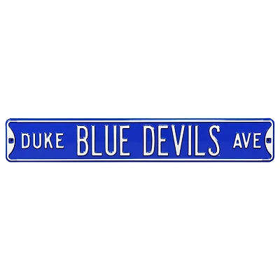 Duke Blue Devils 6'' x 36'' Steel Street Sign