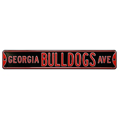 Georgia Bulldogs 6'' x 36'' Steel Street Sign