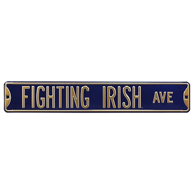 Notre Dame Fighting Irish 6'' x 36'' Steel Street Sign