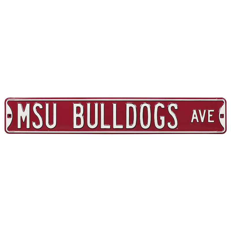 Mississippi State Bulldogs 6'' x 36'' Steel Street Sign