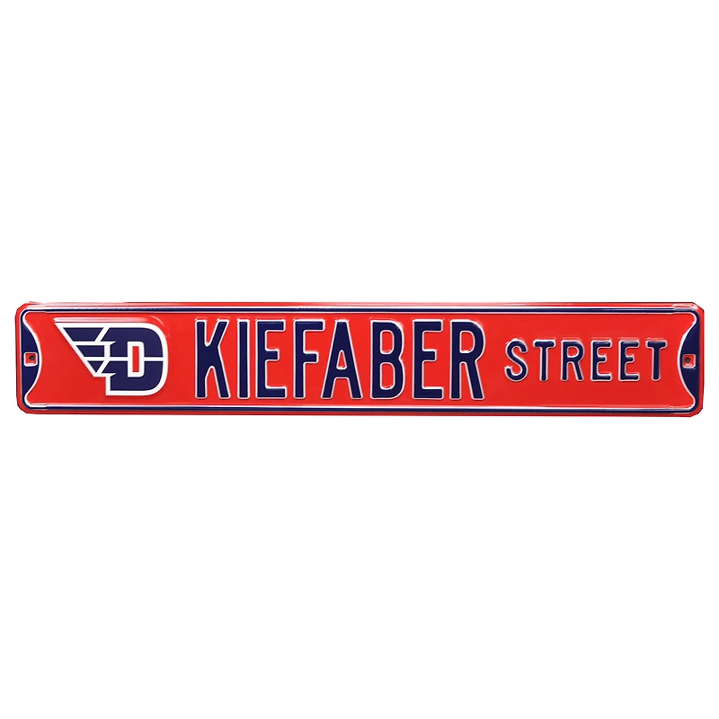 Dayton Flyers 6'' x 36'' Steel Street Sign