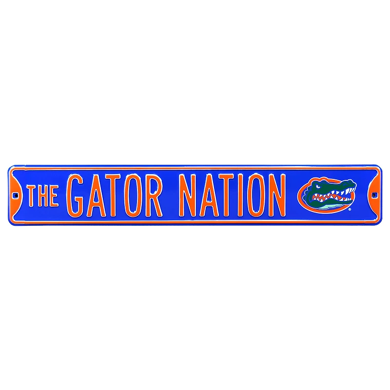 Florida Gators 6'' x 36'' Steel Street Sign