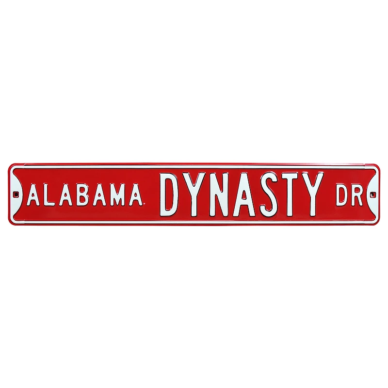 Alabama Crimson Tide 6'' x 36'' Steel Street Sign