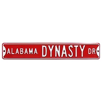 Alabama Crimson Tide 6'' x 36'' Steel Street Sign