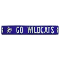 Kansas State Wildcats 6'' x 36'' Steel Street Sign