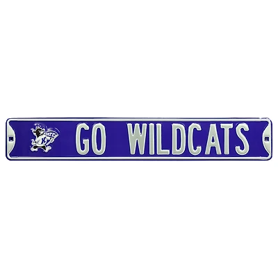 Kansas State Wildcats 6'' x 36'' Steel Street Sign