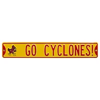 Iowa State Cyclones 6'' x 36'' Steel Street Sign