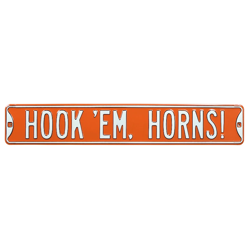 Texas Longhorns 6'' x 36'' Steel Street Sign