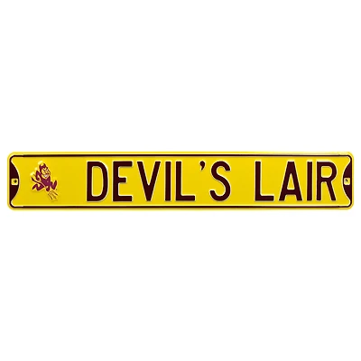 Arizona State Sun Devils 6'' x 36'' Steel Street Sign