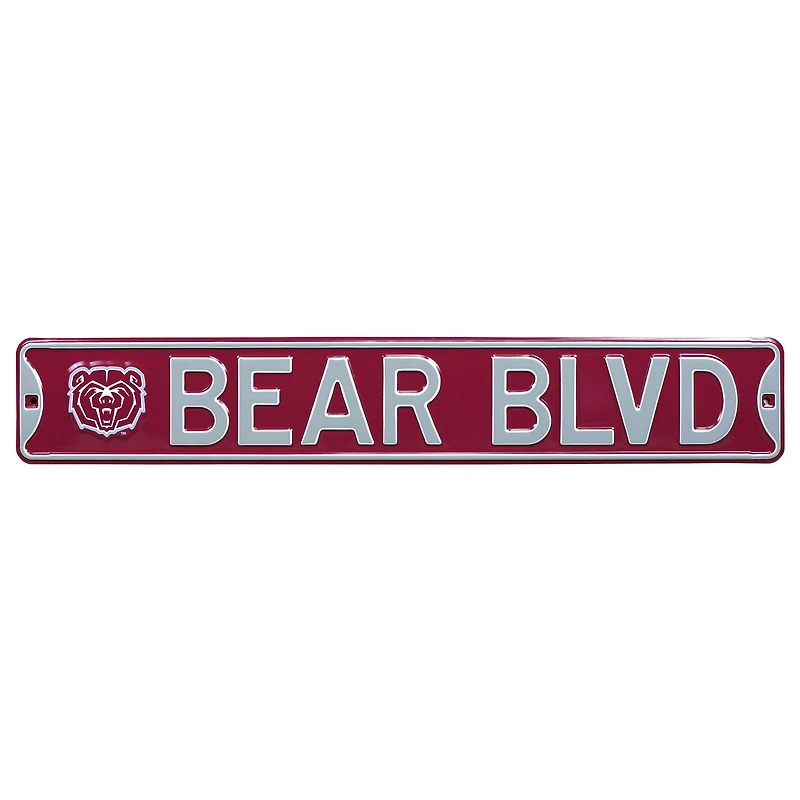 Missouri State University Bears 6'' x 36'' Steel Street Sign