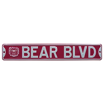 Missouri State University Bears 6'' x 36'' Steel Street Sign