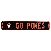 Oklahoma State Cowboys 6'' x 36'' Steel Street Sign