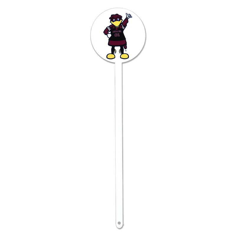 South Carolina Gamecocks Laser-Cut Steel Mascot Garden Stake