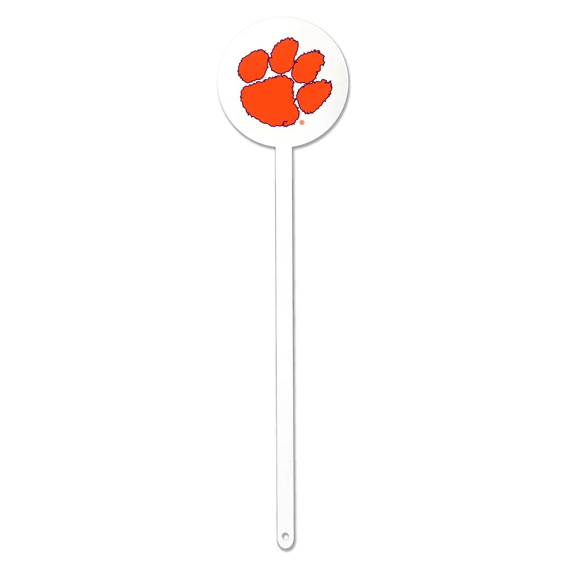 Clemson Tigers Laser-Cut Steel Garden Stake