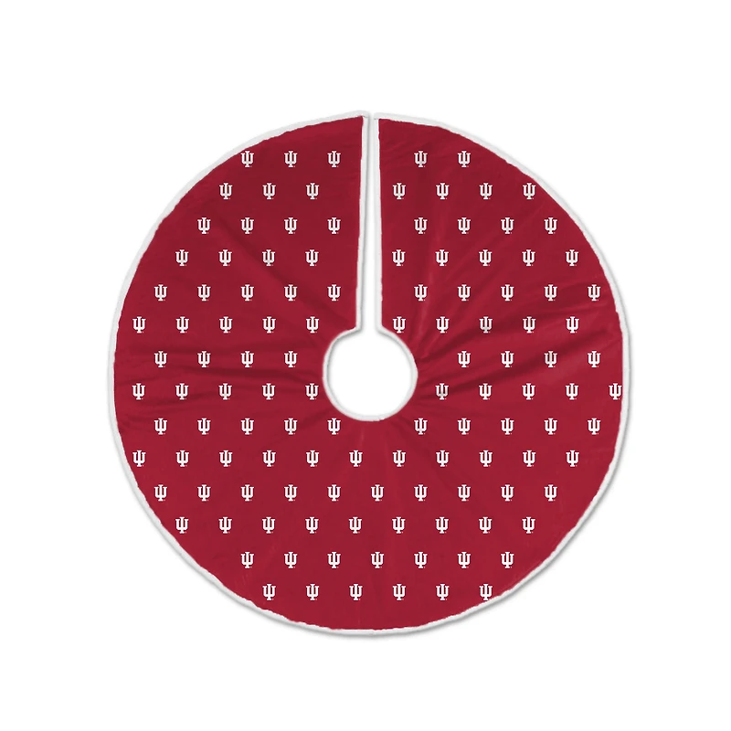 Indiana Hoosiers Microplush Christmas Tree Skirt