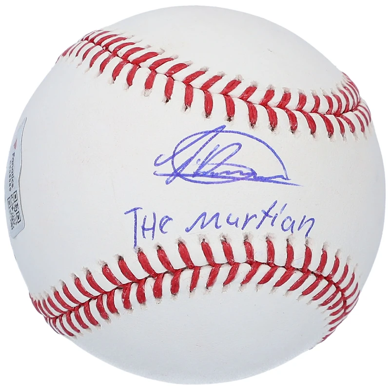 Jasson Dominguez New York Yankees Autographed Baseball with "The Martian" Inscription