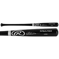 Jasson Dominguez New York Yankees Autographed Rawlings Pro Black Bat