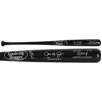 Cal Ripken Jr. Baltimore Orioles Autographed Black Louisville Slugger Game Model Bat with "Ironman" Inscription