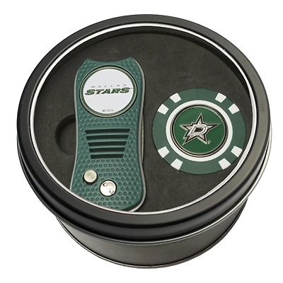 Dallas Stars Switch Chip Golf Tin Set
