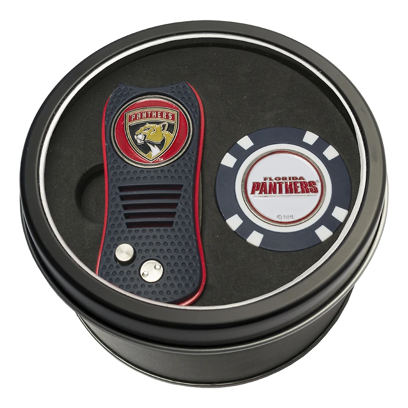 Florida Panthers Switch Chip Golf Tin Set