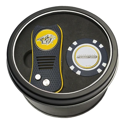 Nashville Predators Switch Chip Golf Tin Set