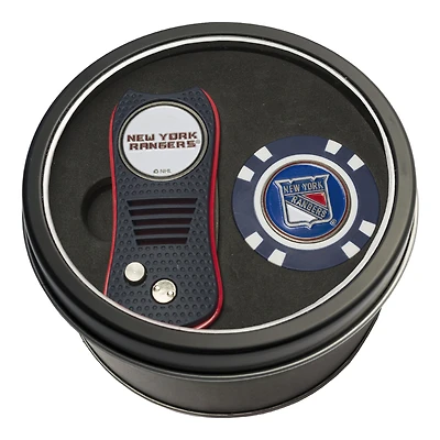 New York Rangers Switch Chip Golf Tin Set