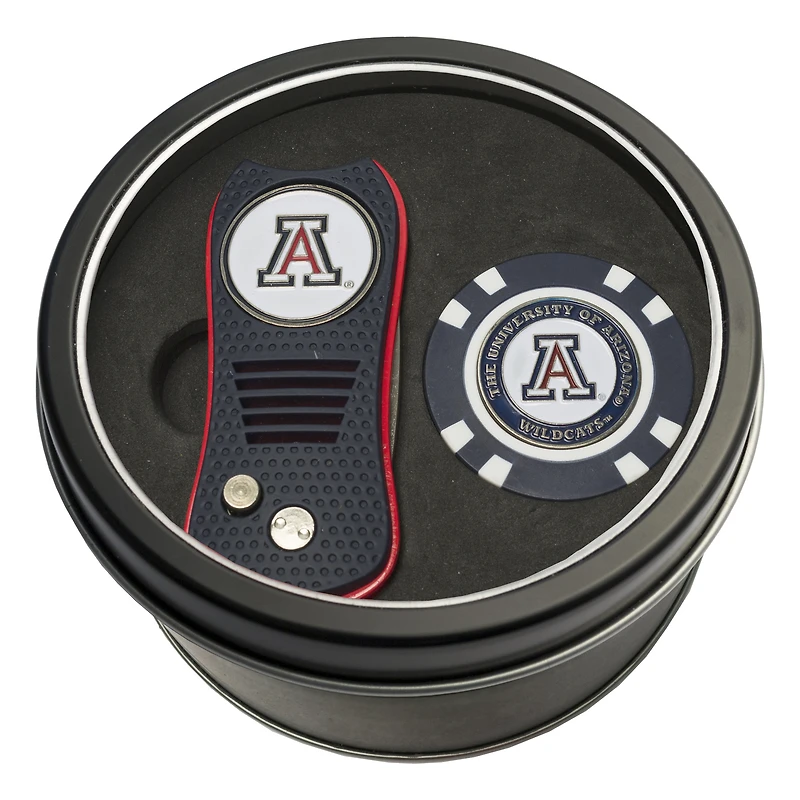 Arizona Wildcats Switch Chip Golf Tin Set
