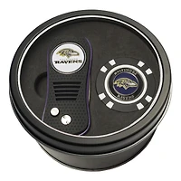 Baltimore Ravens Switch Chip Golf Tin Set