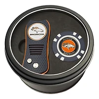 Denver Broncos Switch Chip Golf Tin Set