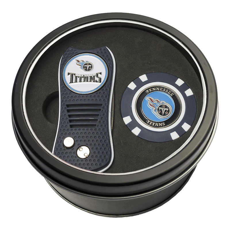 Tennessee Titans Switch Chip Golf Tin Set