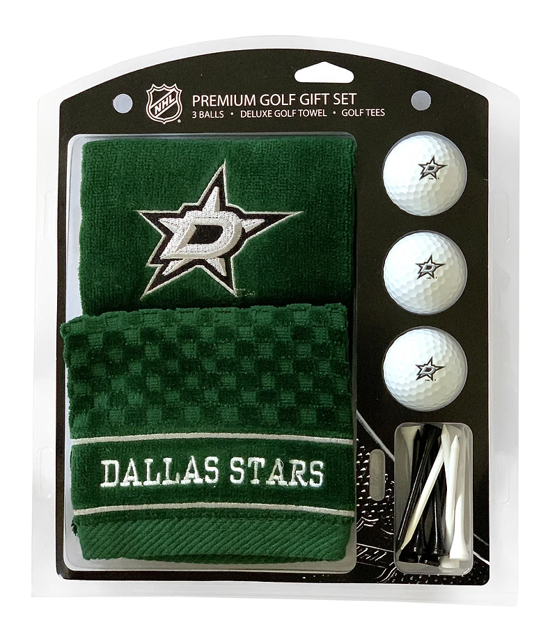 Dallas Stars Embroidered Golf Gift Set