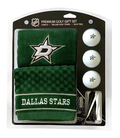Dallas Stars Embroidered Golf Gift Set