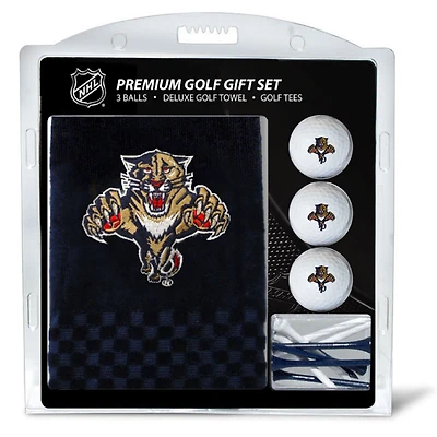 Florida Panthers Embroidered Golf Gift Set